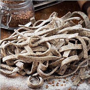 Pizzoccheri – Buckwheat & Wheat Pasta