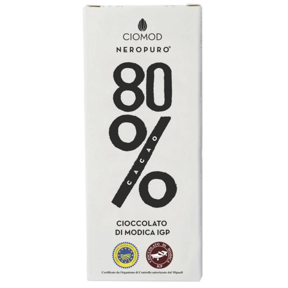 Modica Chocolate IGP - Pure Black Line 80% Cacao
